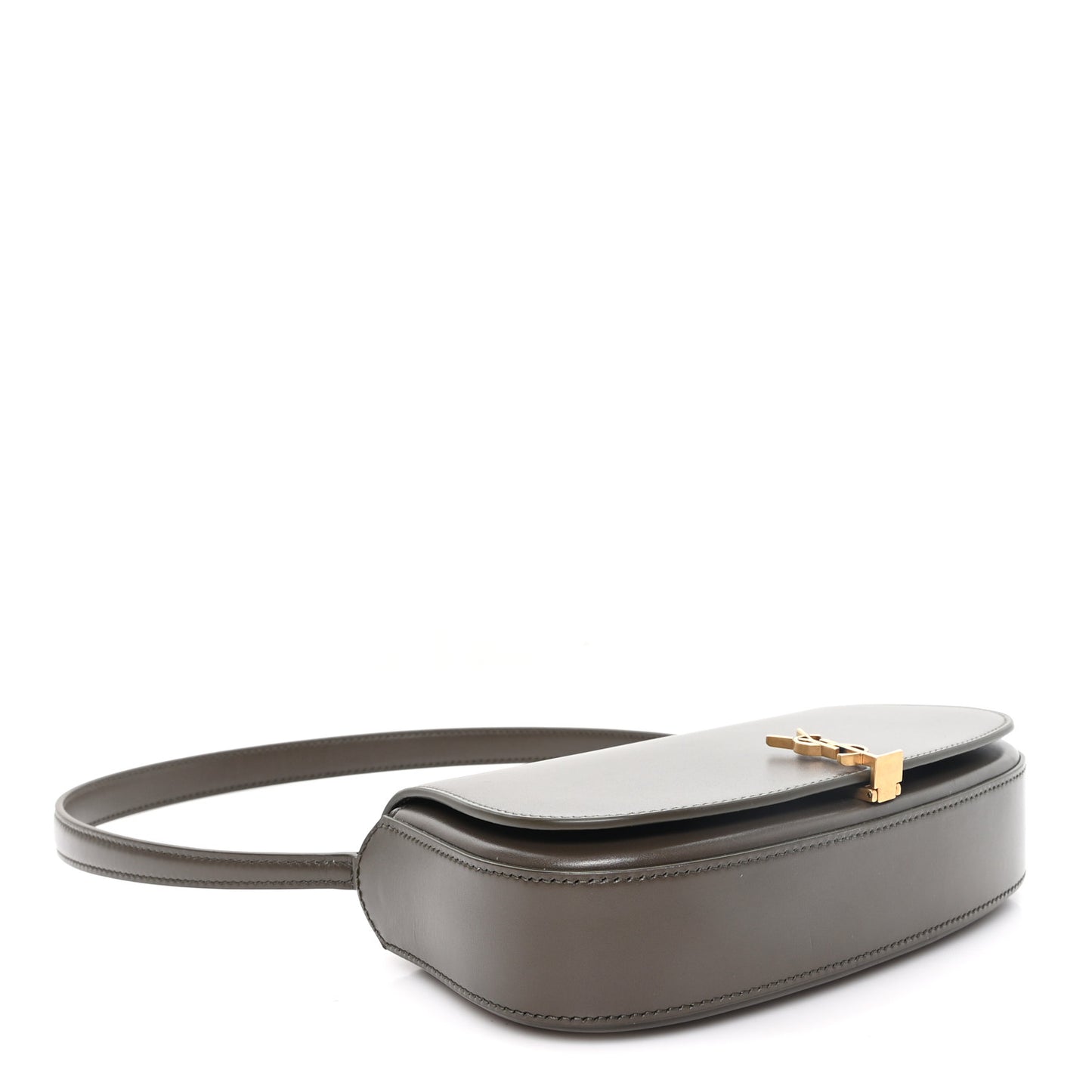Box Calfskin Mini Voltaire Shoulder Bag Deep Musk