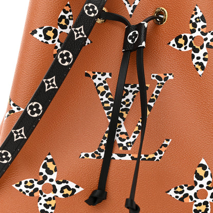 Louis Vuitton Monogram Giant Jungle NéoNoé Caramel 7 of 9