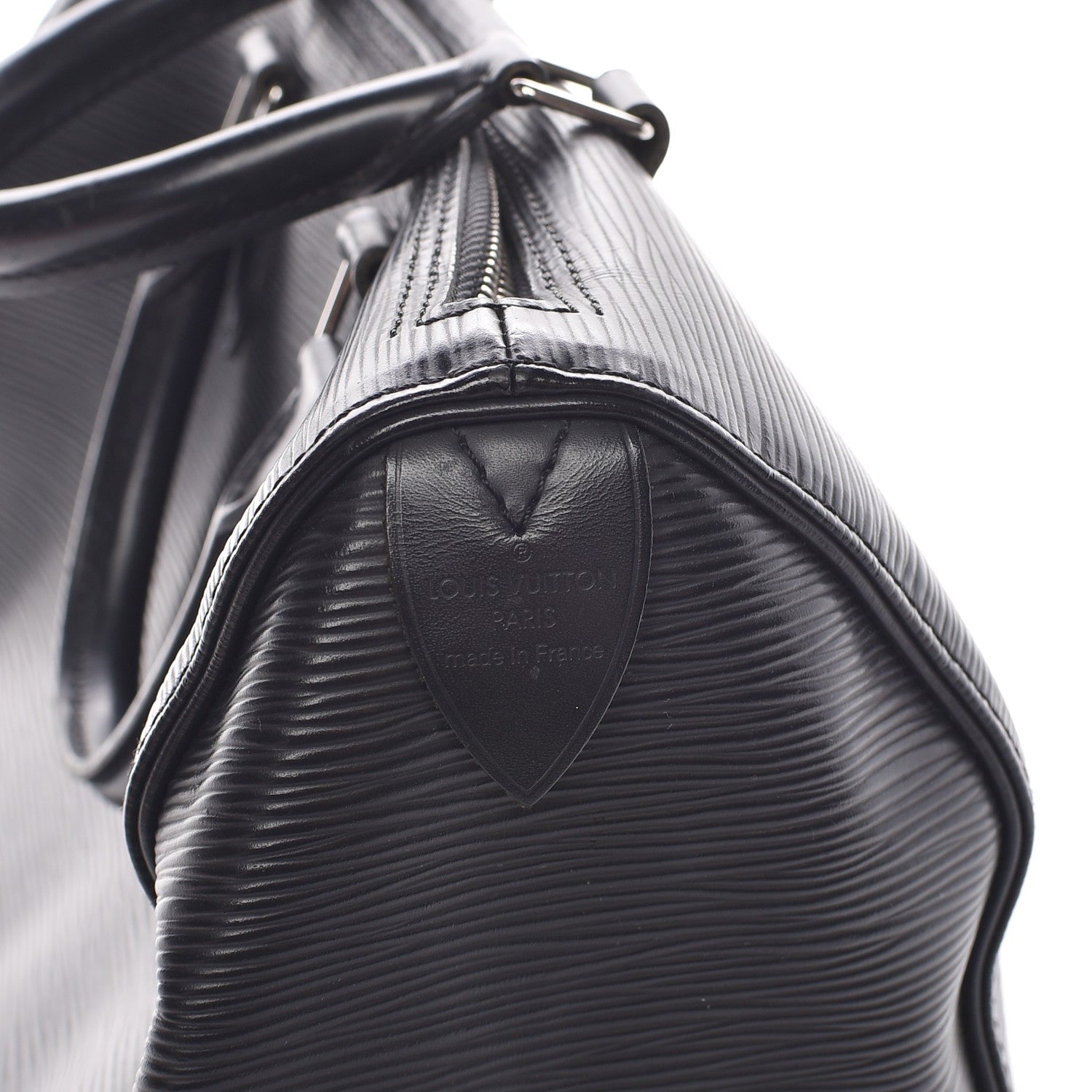 Louis Vuitton Epi Speedy 25 Black 6 of 9