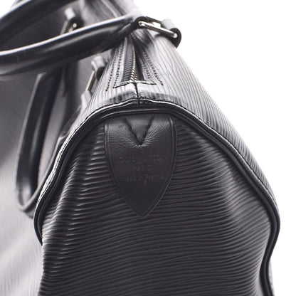 Louis Vuitton Epi Speedy 25 Black 6 of 9
