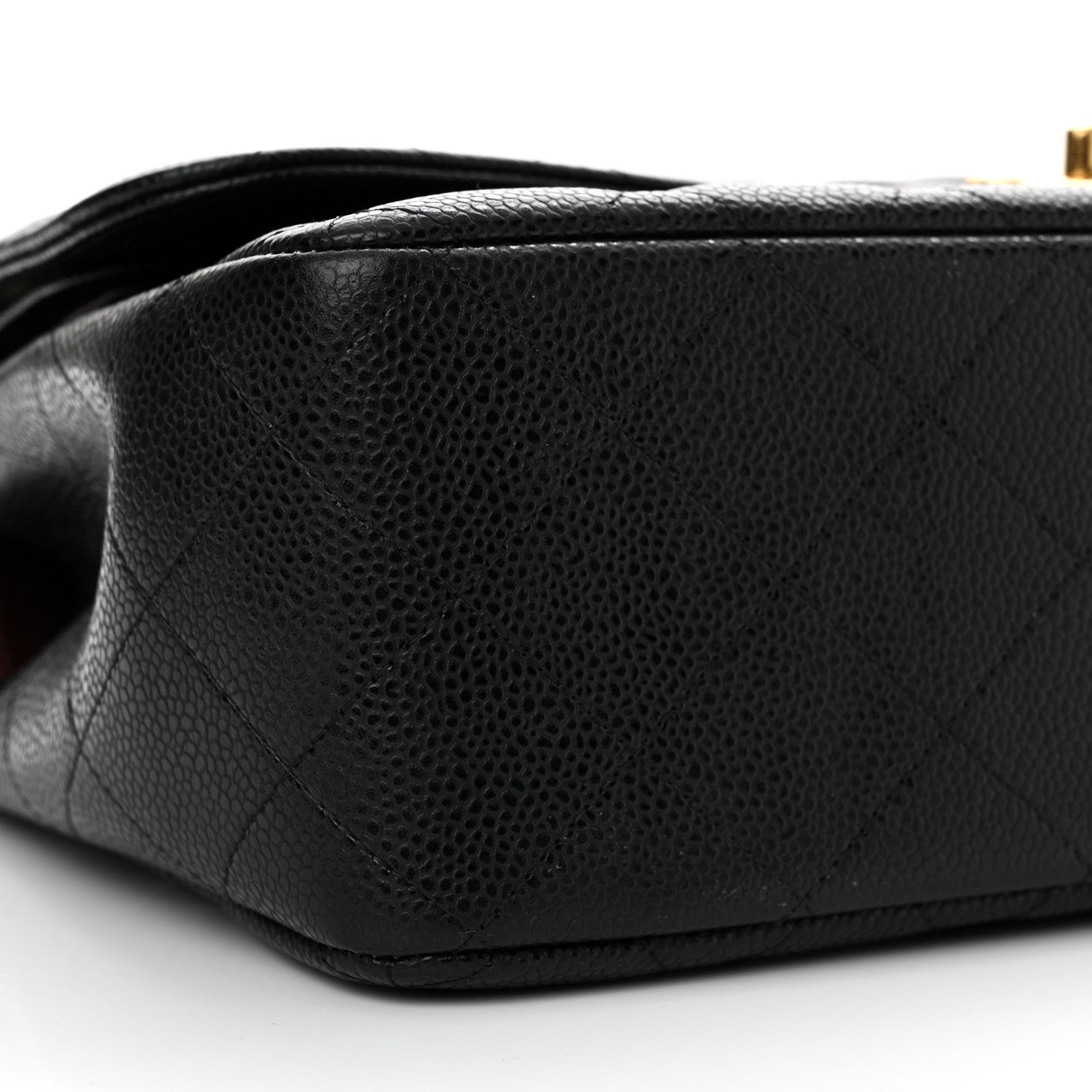Chanel Caviar Quilted Jumbo Double Flap Black 9 of 12