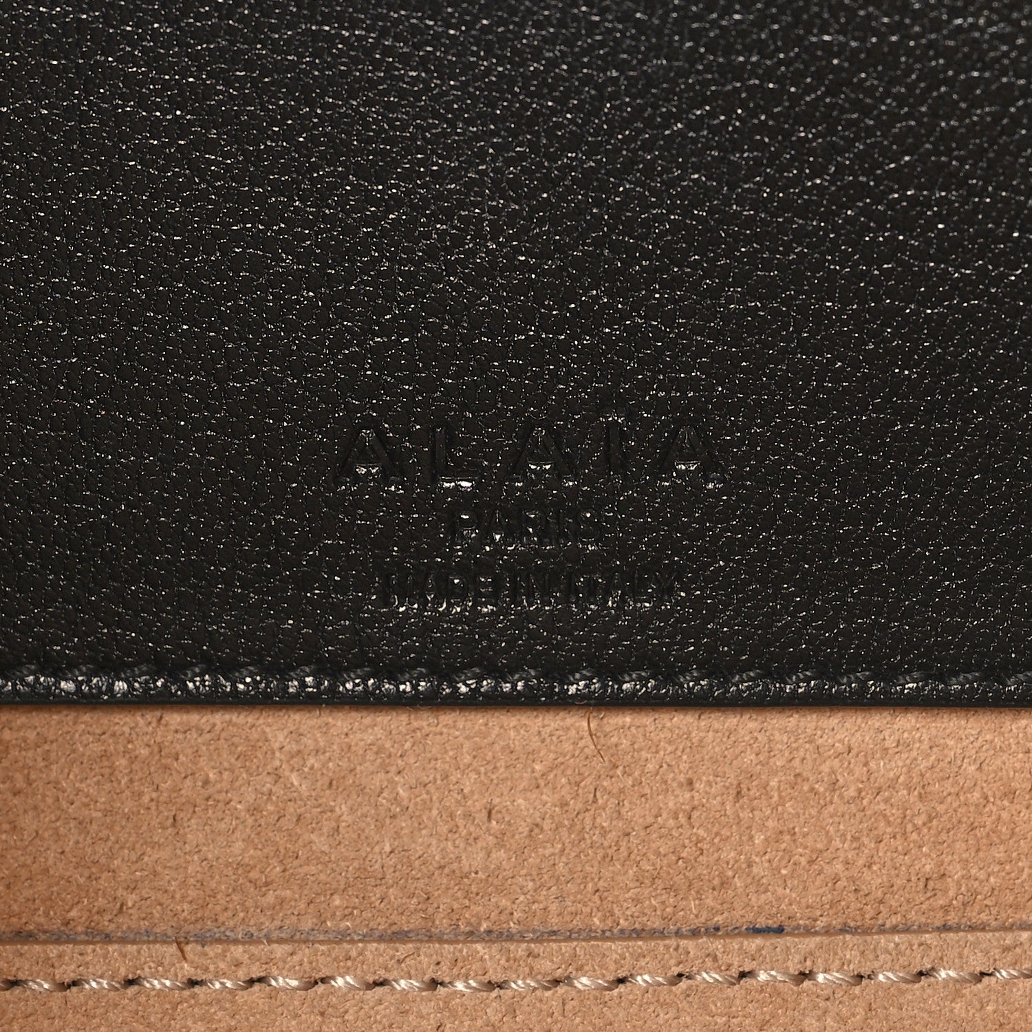 Alaia Goatskin Medium Le Teckel Bag Black 7 of 10