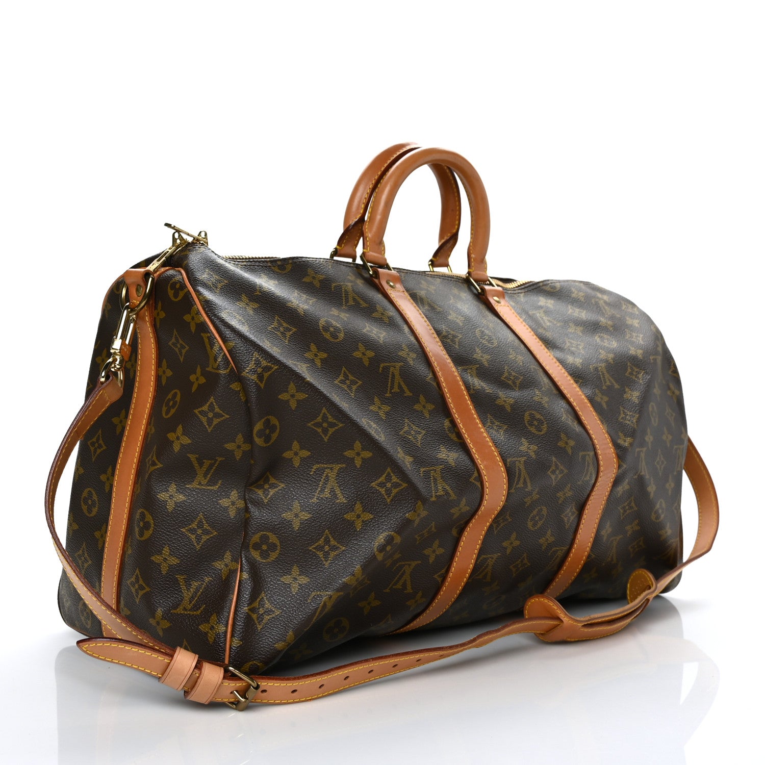 Louis Vuitton Monogram Keepall Bandouliere 50 3 of 13