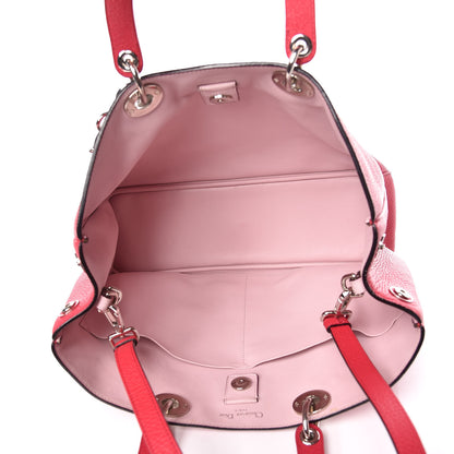 Christian Dior Bullcalf Large Diorissimo Tote Pink 6 of 14