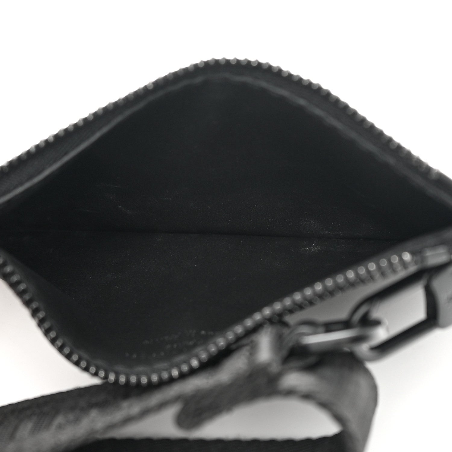 Louis Vuitton Calfskin Monogram Shadow Gaston Wearable Wallet 6 of 15
