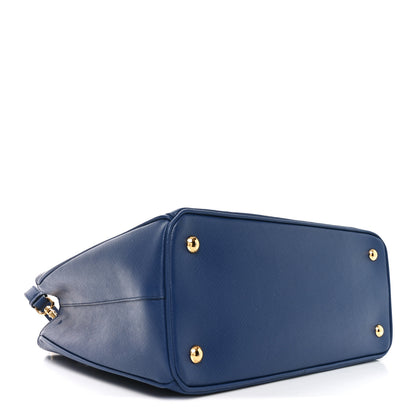 Prada Saffiano Lux Medium Tote Bluette 4 of 9