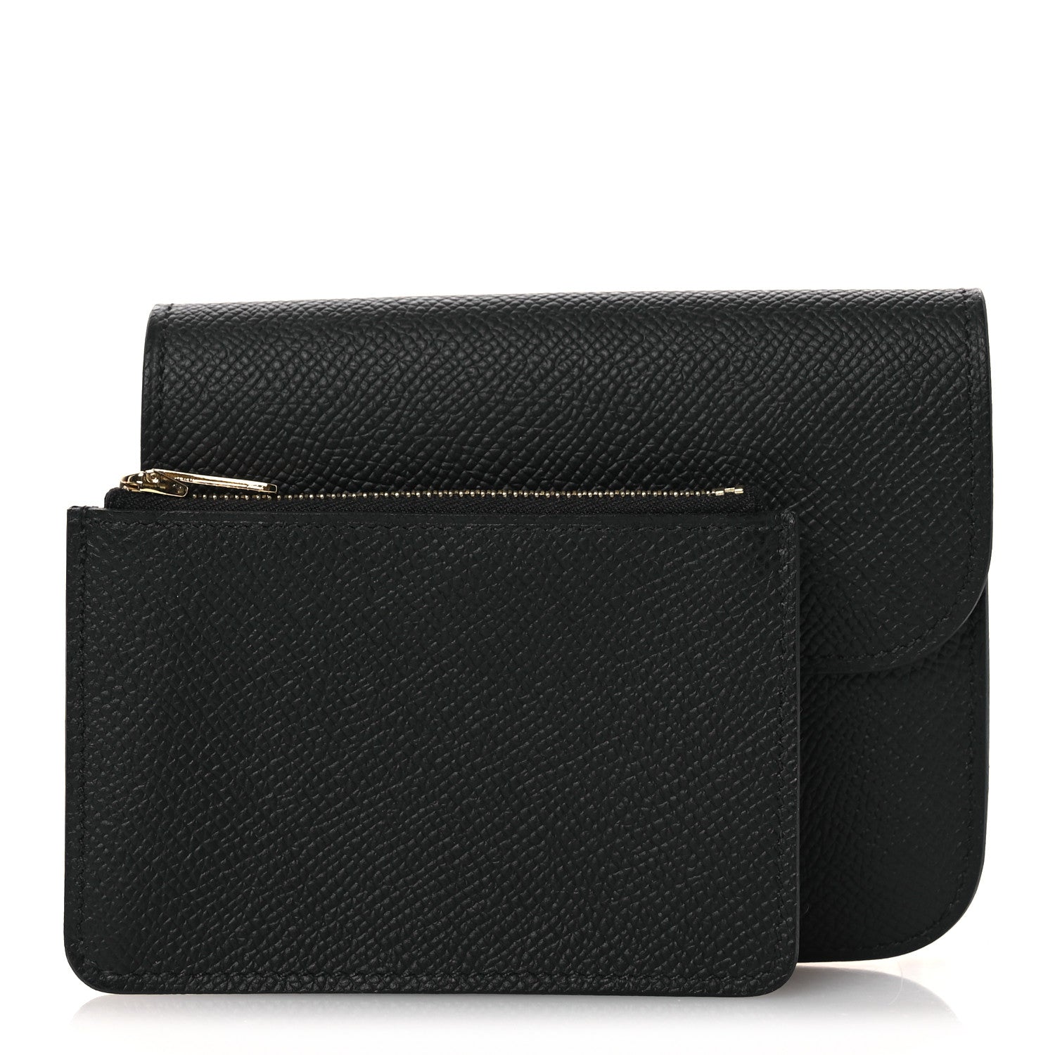 Hermes Epsom Constance Slim Wallet Black 3 of 10