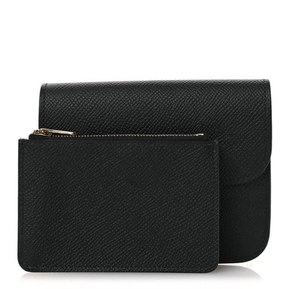 Hermes Epsom Constance Slim Wallet Black 3 of 10