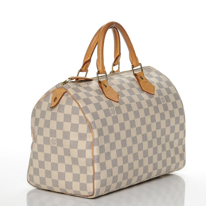 Louis Vuitton Damier Azur Speedy 30 3 of 7