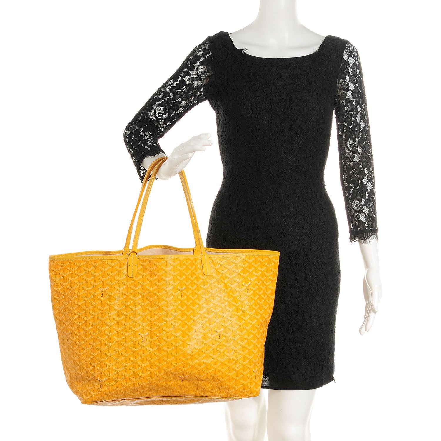 Goyard Goyardine Saint Louis GM Yellow 2 of 9