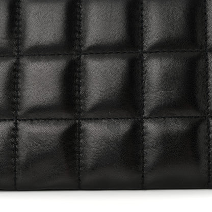 Chanel Lambskin Chocolate Bar Quilted Lambskin 5 Chain Flap Black 13 of 13