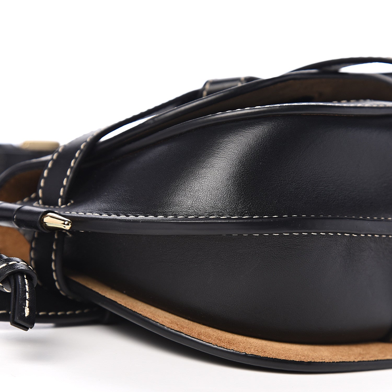 Loewe Calfskin Mini Gate Belt Bag Black 6 of 8
