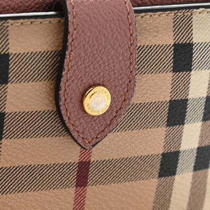 Burberry House Check Luna French Wallet Dusty Pink 4 of 9