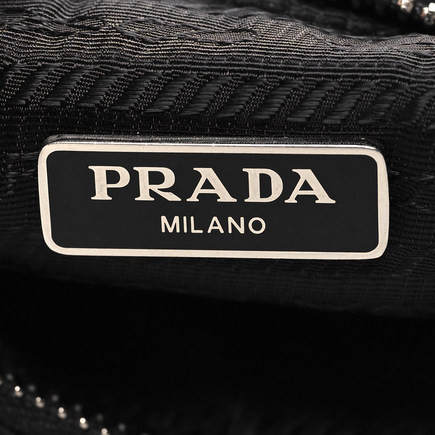 Prada Nylon Re-Edition 2005 Shoulder Bag Black 6 of 10