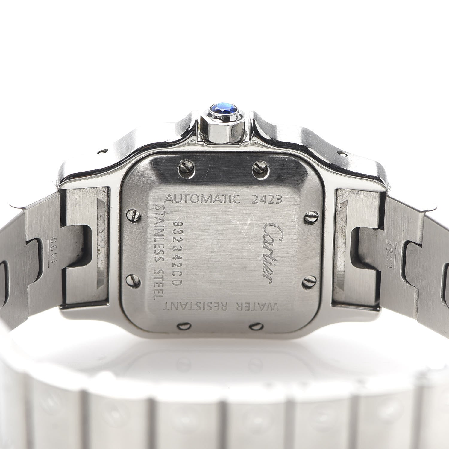 Cartier Stainless Steel 24mm Santos de Galbee Automatic Watch 5 of 6