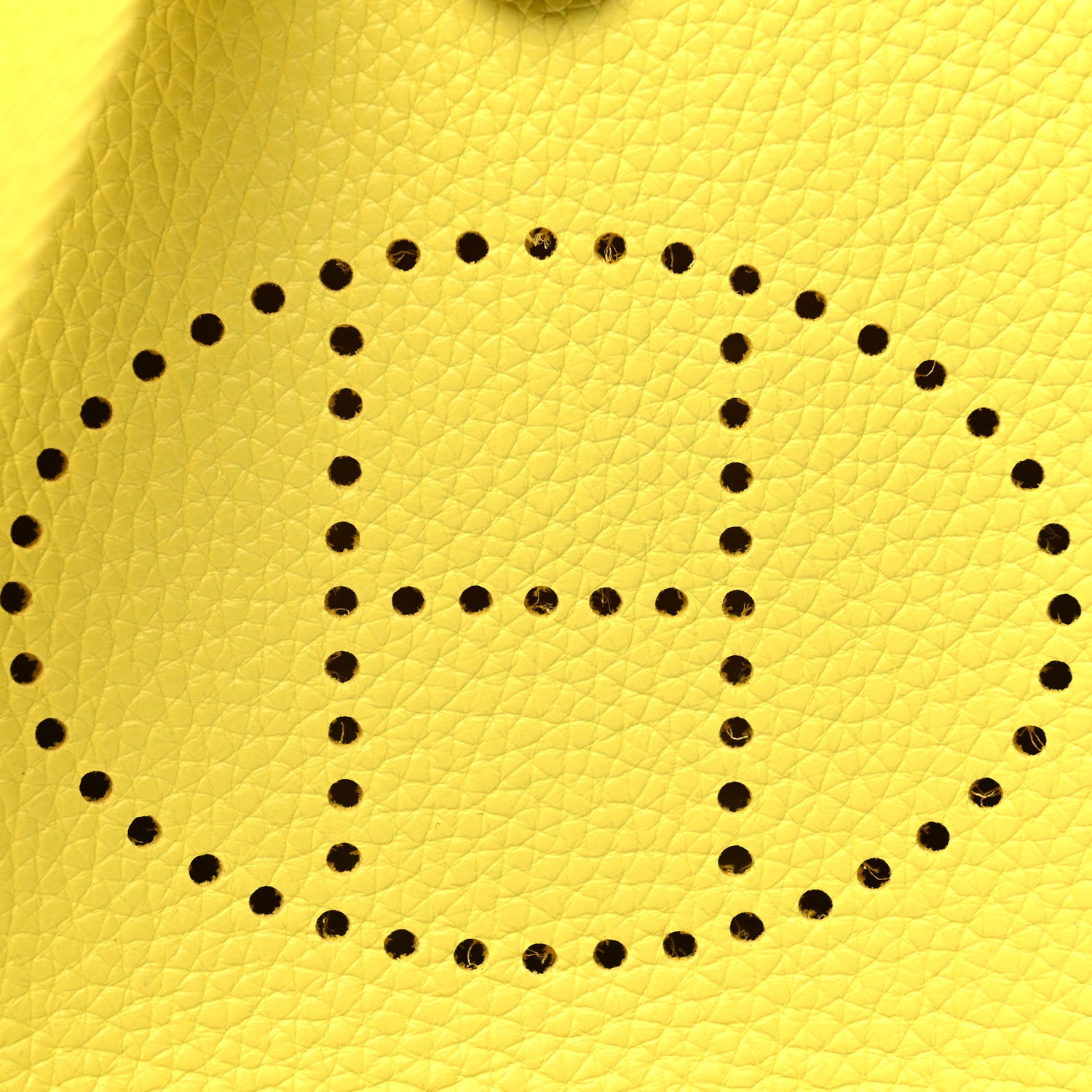 Hermes Taurillon Clemence Evelyne TPM Lime 8 of 10