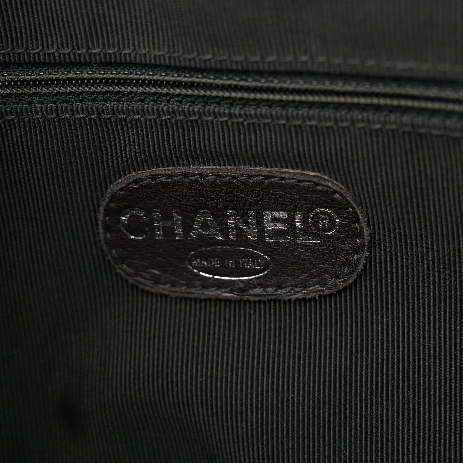 Chanel Caviar CC Shopper Tote Black 6 of 13