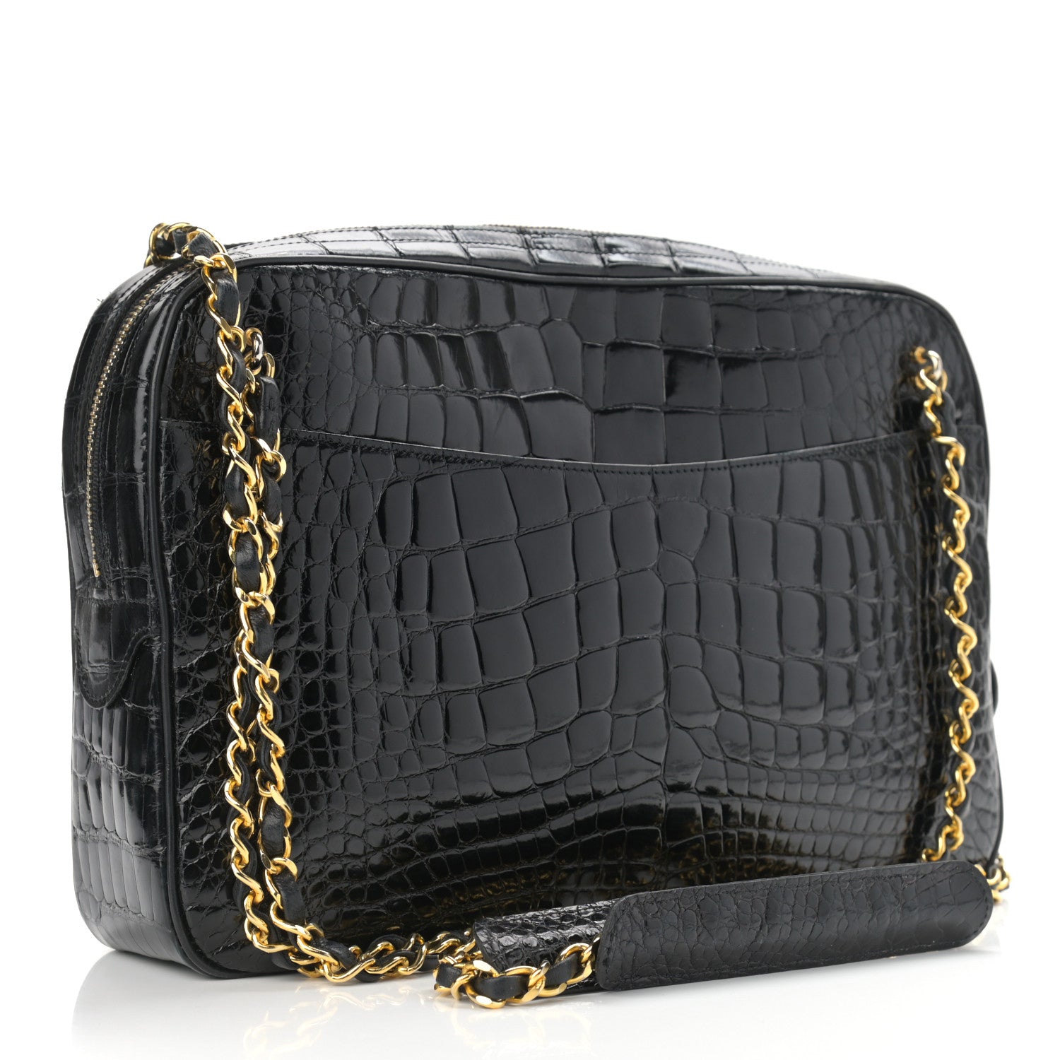 Chanel Alligator Camera Case Black 3 of 14