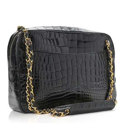 Chanel Alligator Camera Case Black 3 of 14