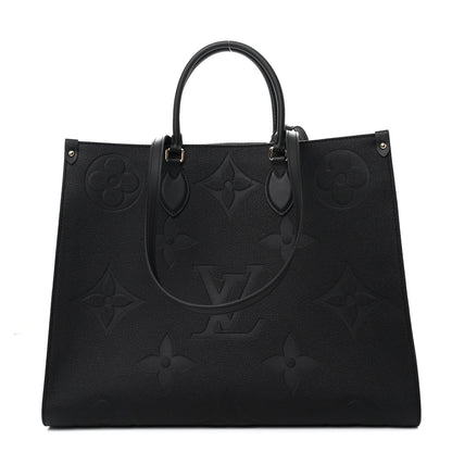 Louis Vuitton Empreinte Monogram Giant Onthego GM Black 1 of 11