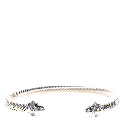 David Yurman Sterling Silver 5mm Renaissance Bracelet Medium 1 of 5