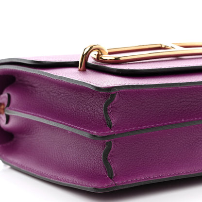Hermes Evercolor Mini Sac Roulis Anemone 9 of 11