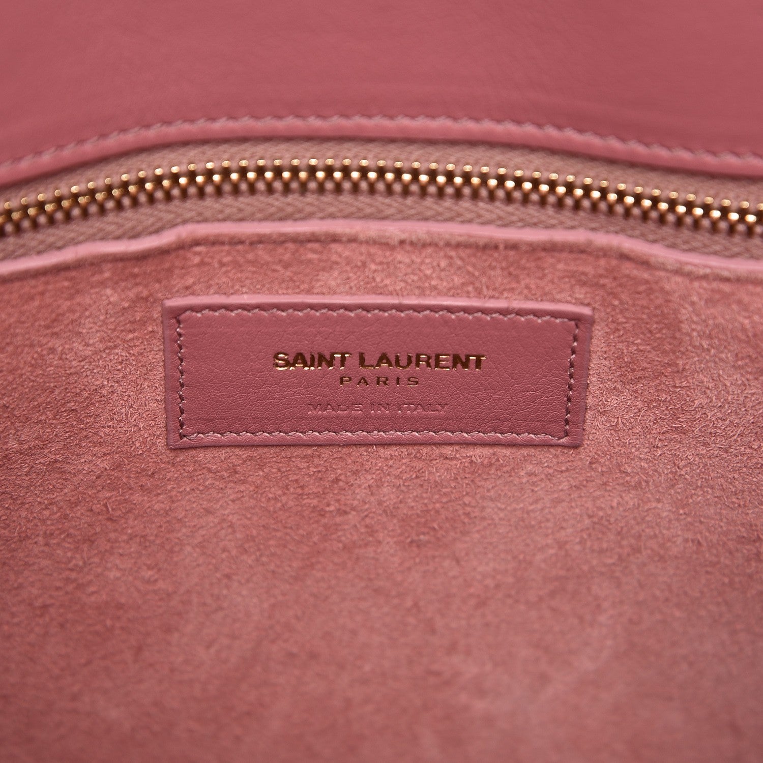 Saint Laurent Calfskin Small Sac De Jour Dark Rose 7 of 12