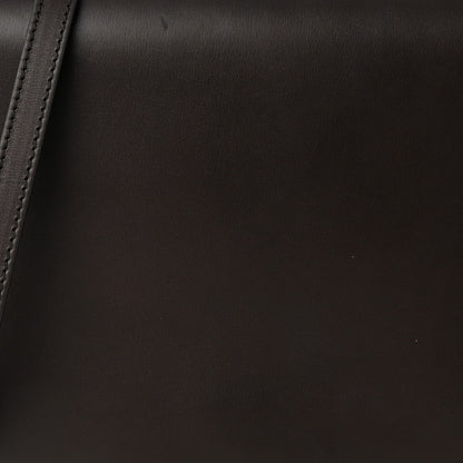 The Row Smooth Calfskin Half Moon Shoulder Bag Brown 6 of 8