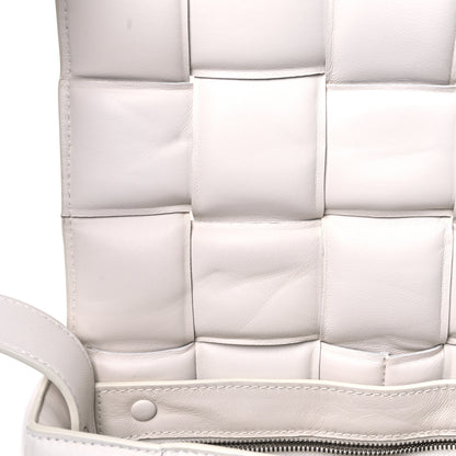 Bottega Veneta Nappa Maxi Intreccio Padded Cassette Crossbody Bag Chalk 13 of 15