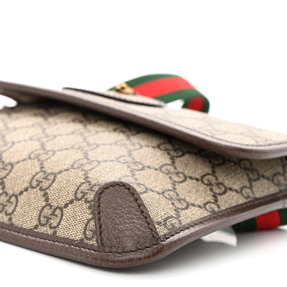 Gucci GG Supreme Monogram Neo Vintage Web Belt Bag Brown 10 of 11