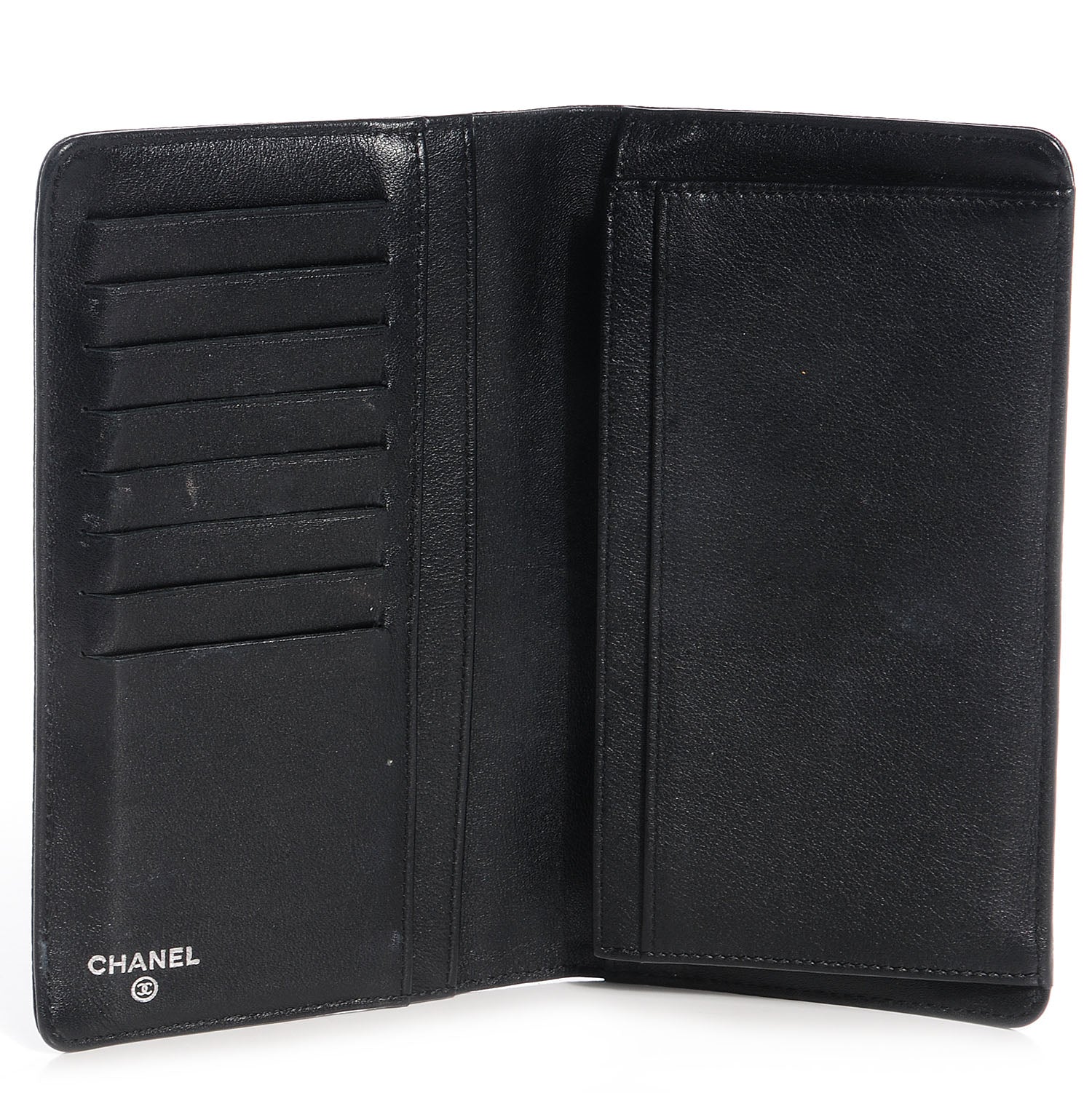 Chanel Caviar Yen CC Wallet Black 5 of 8