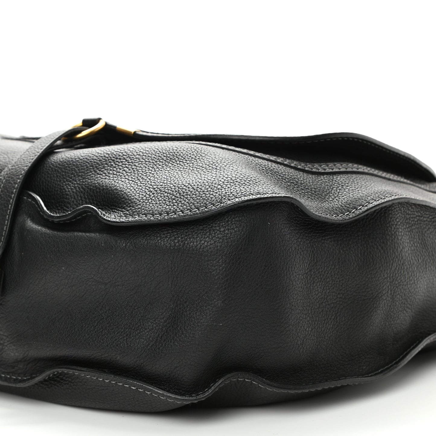 Calfskin Large Marcie Hobo Black