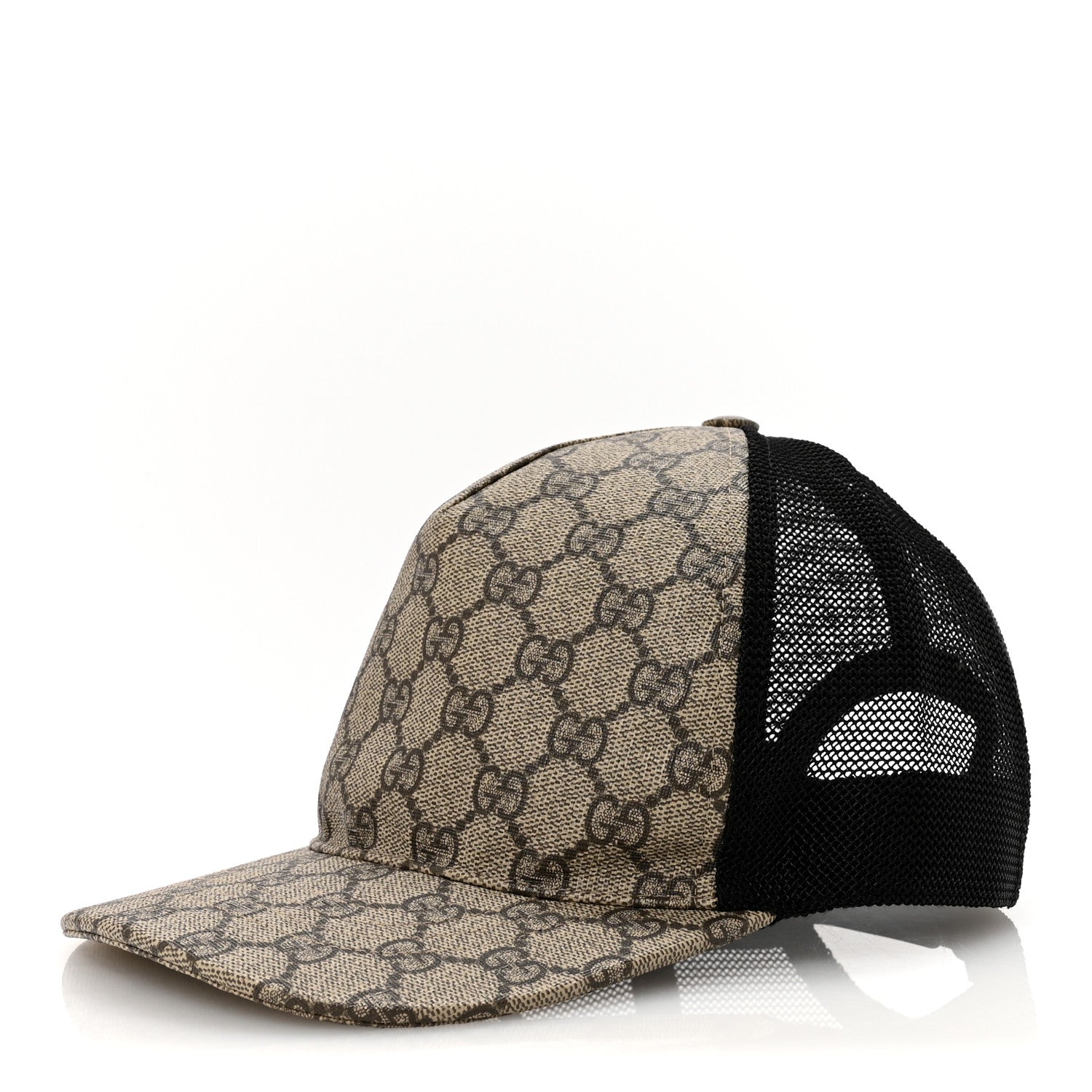 Gucci GG Supreme Monogram Baseball Hat L 59 Beige 1 of 8