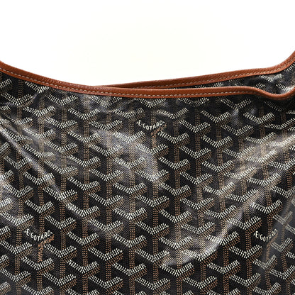 Goyard Goyardine Boheme Hobo Black Gold 9 of 12