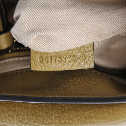 Chloe Suede Calfskin Small Faye Backpack Dark Khaki 8 of 8