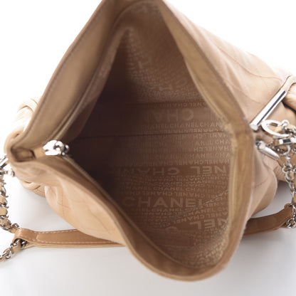 Chanel Lambskin Stitched Medium Ultimate Soft Tote Beige 7 of 16