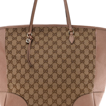 Gucci Monogram Medium Bree Zippered Tote Beige Dark Cipria 8 of 19