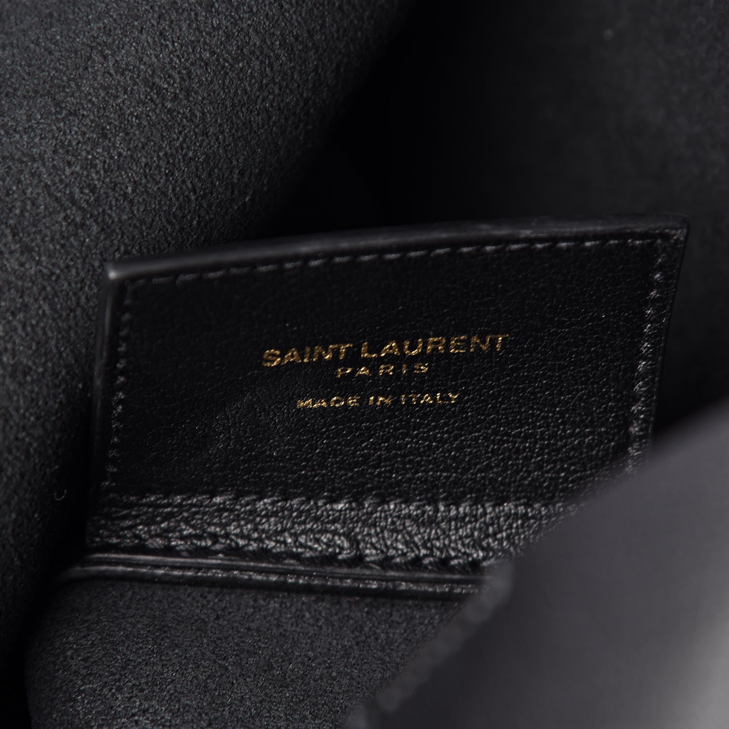 Saint Laurent Calfskin Toy Shopping Tote Black 6 of 10