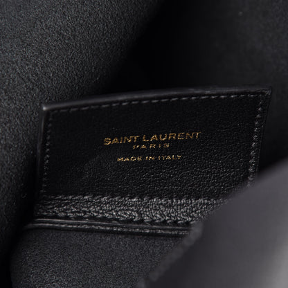 Saint Laurent Calfskin Toy Shopping Tote Black 6 of 10
