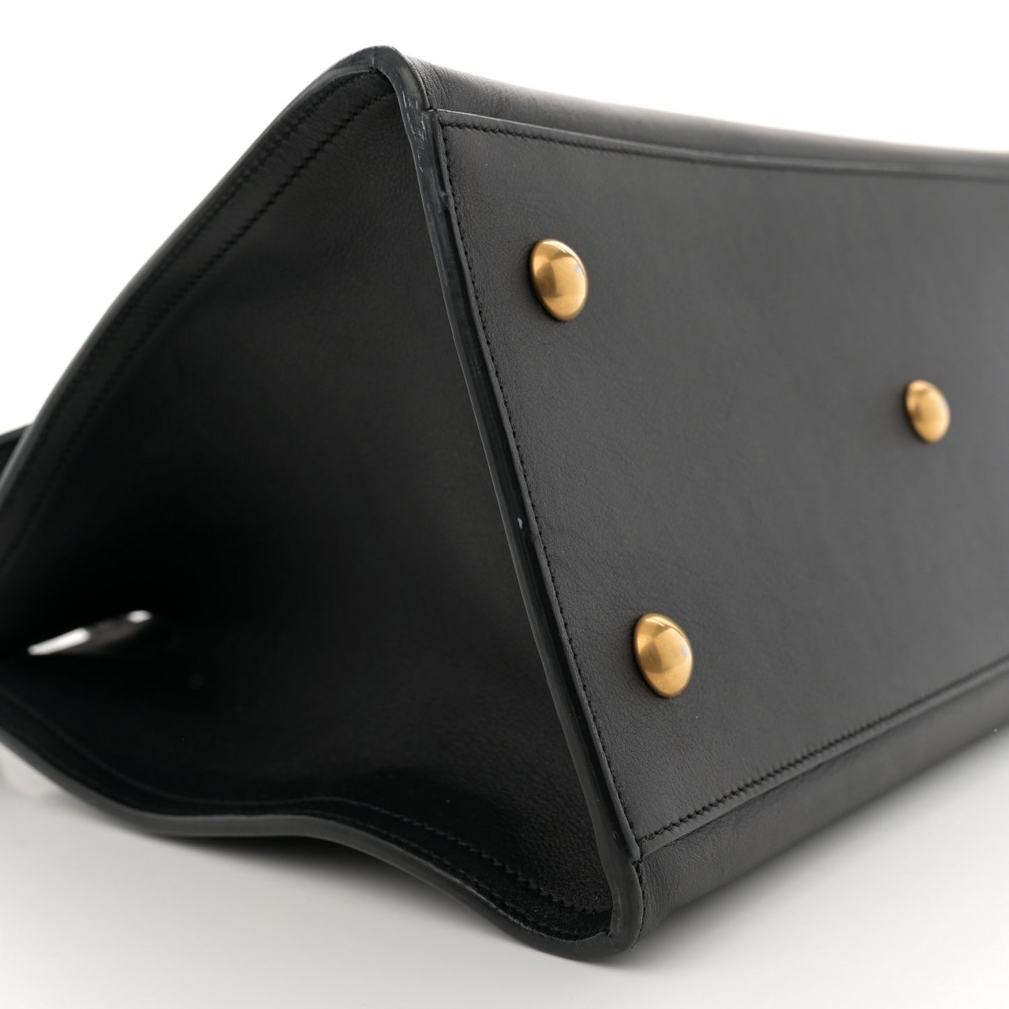 Calfskin Small Classic Y Cabas Black