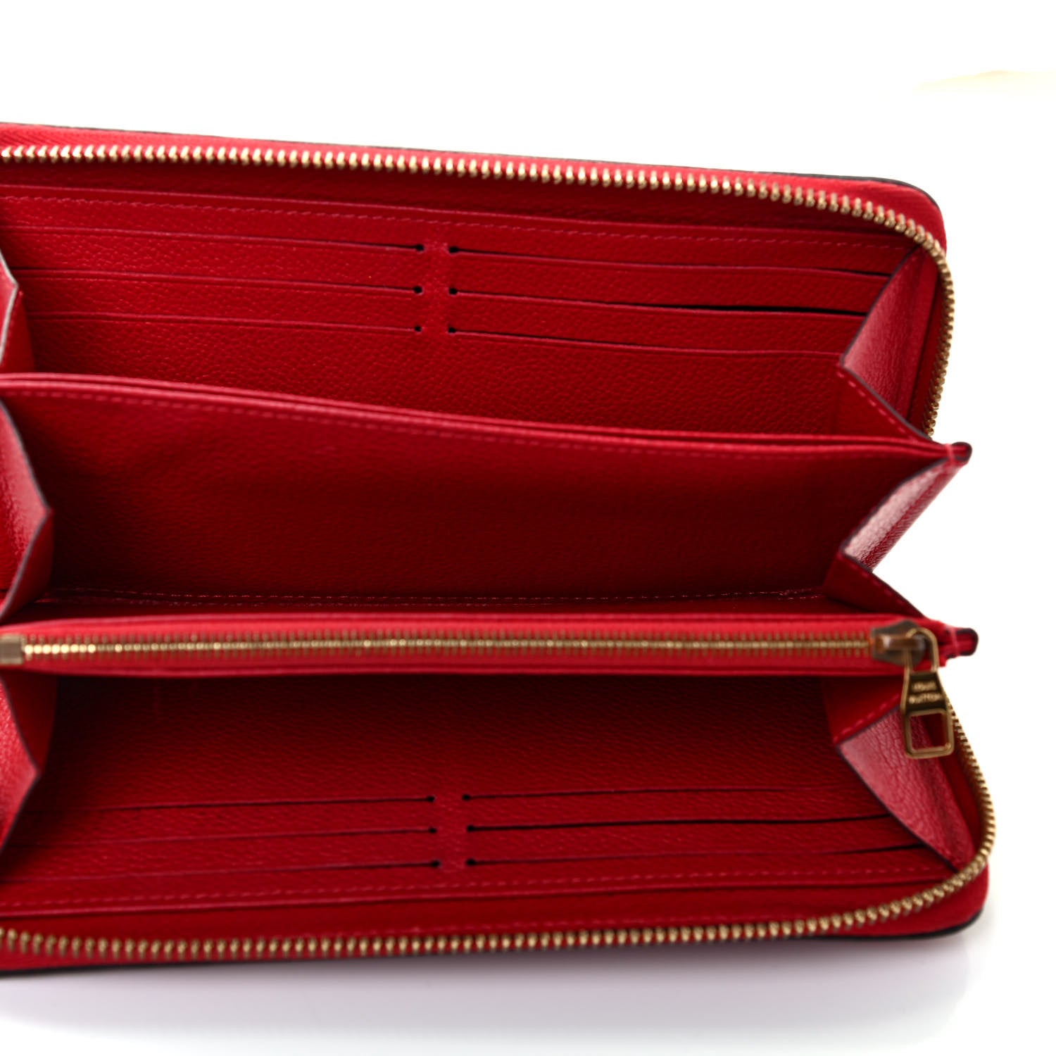 Louis Vuitton Empreinte Zippy Wallet Scarlet 5 of 9