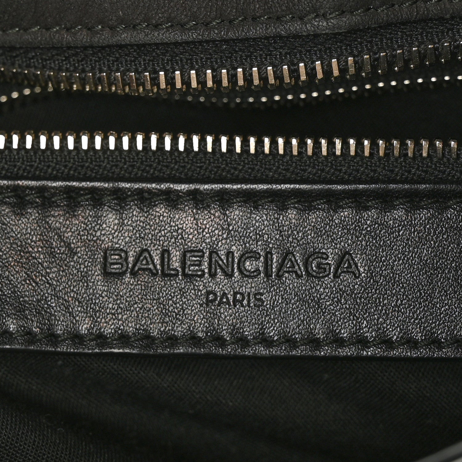 Balenciaga Ribbed Neoprene Classic Silver Hardware City Black 6 of 8