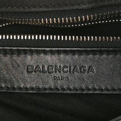 Balenciaga Ribbed Neoprene Classic Silver Hardware City Black 6 of 8