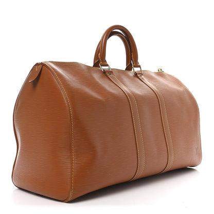 Louis Vuitton Epi Keepall 45 Cipango 3 of 11