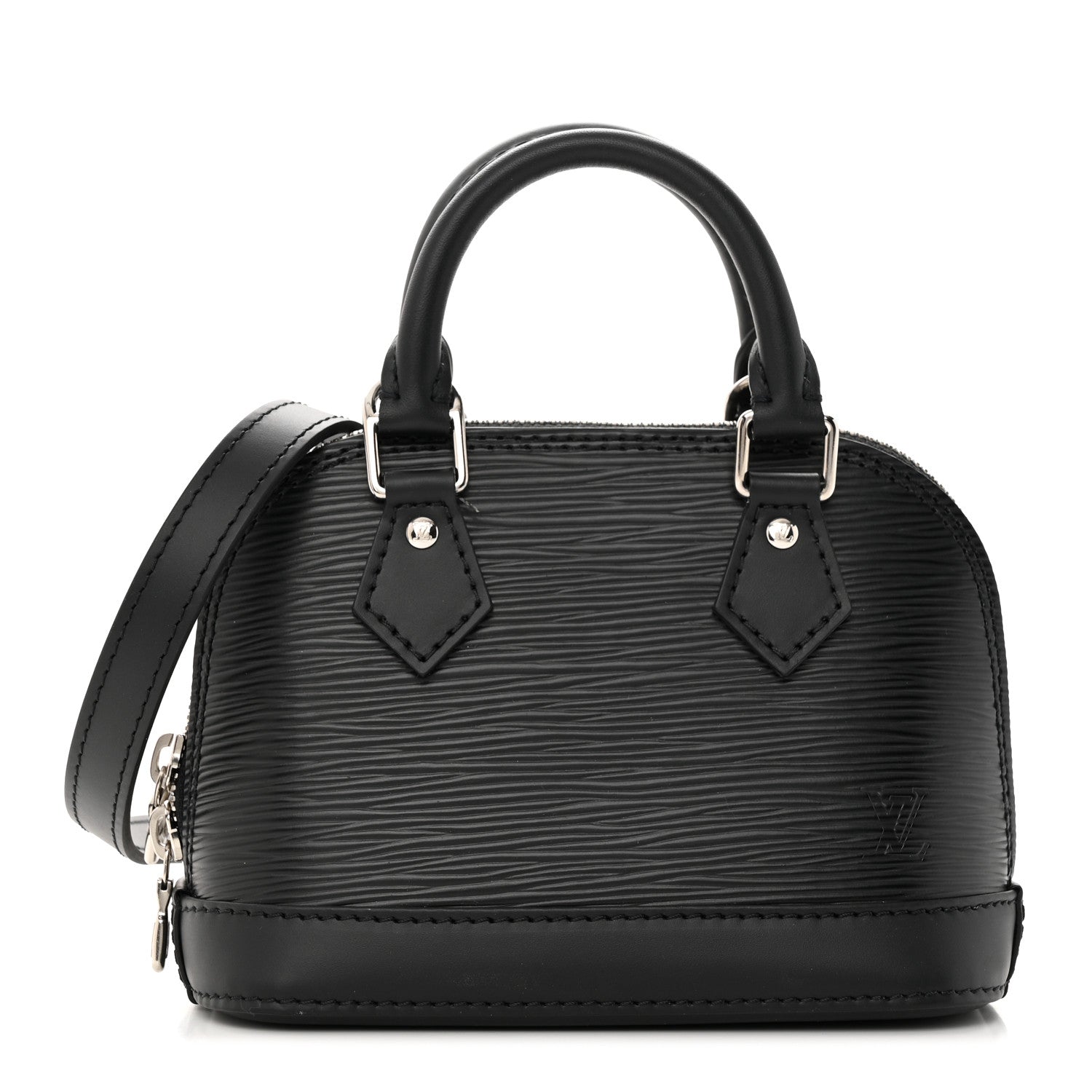 Louis Vuitton Epi Alma Nano Black 1 of 11