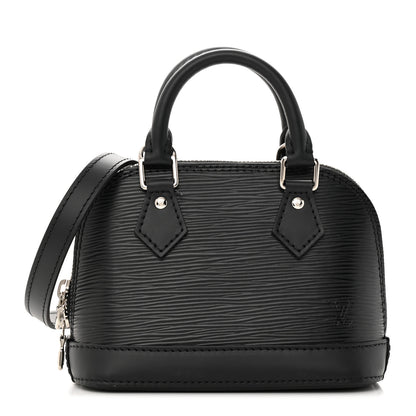 Louis Vuitton Epi Alma Nano Black 1 of 11