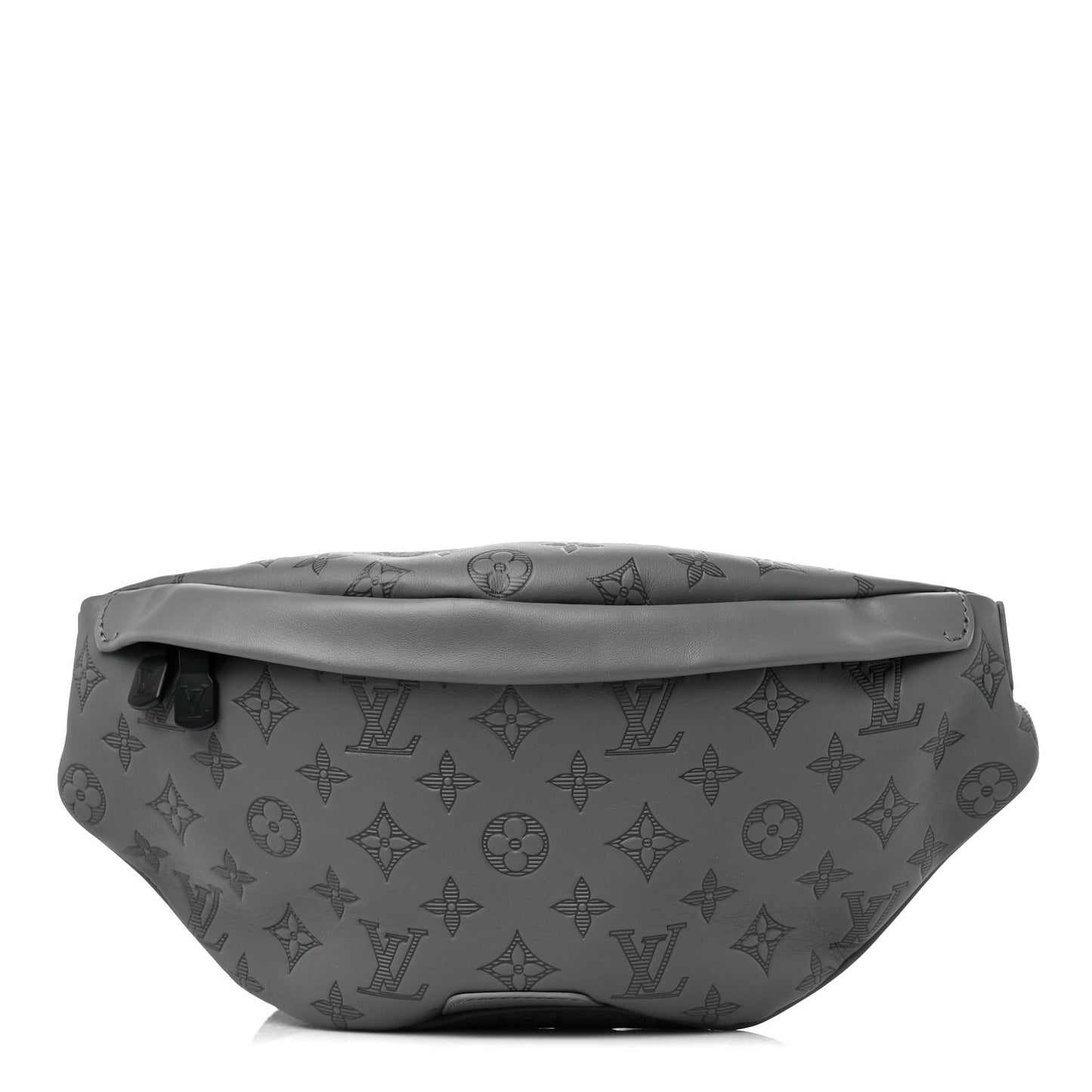 Calfskin Monogram Shadow Discovery Bumbag PM Gray