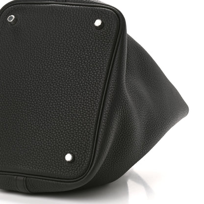 Hermes Taurillon Clemence Picotin Lock 22 MM Black 9 of 9