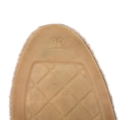 Chanel Lambskin CC Espadrilles 39 Red 6 of 11
