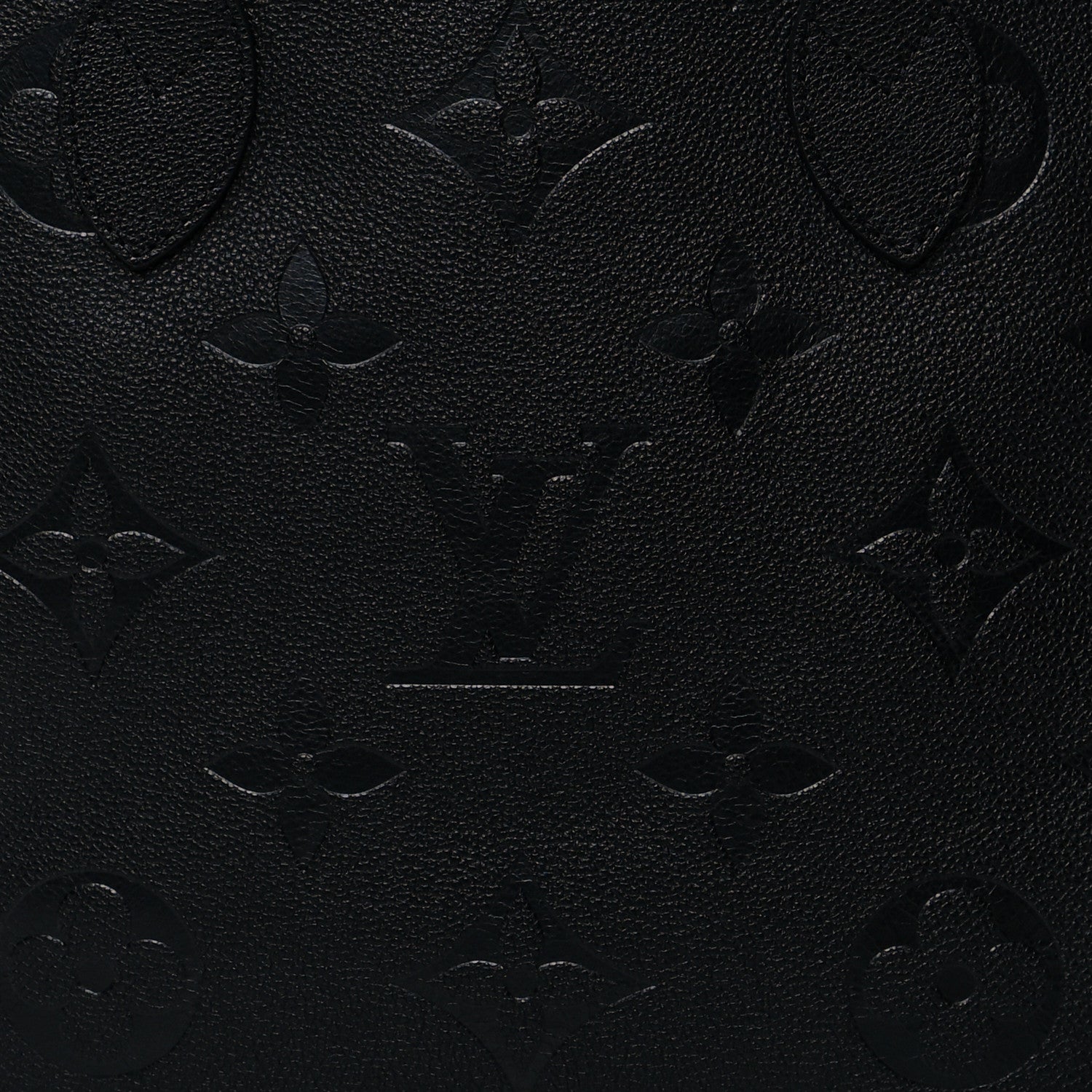 Louis Vuitton Empreinte Monogram Giant Neverfull MM Black 7 of 9